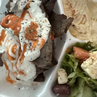 Gyro platter