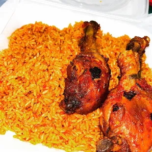 Jollof w/ chicken