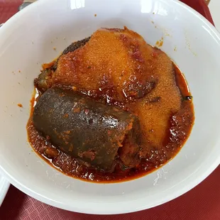 Egusi with Beef