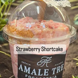 Homemade strawberry shortcake. Our daughter and I pick all the strawberry right from the local strawberry farm