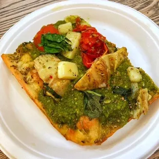 Open Faced Focaccia