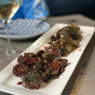 Brussels sprouts appetizer
