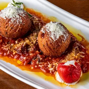 Arancini appetizer, great for sharing!