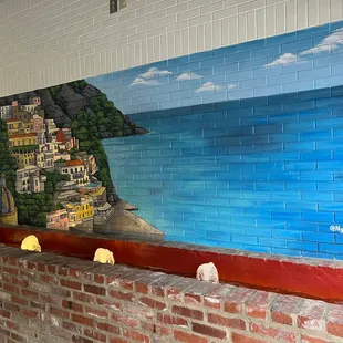 Amalfi Coast Mural