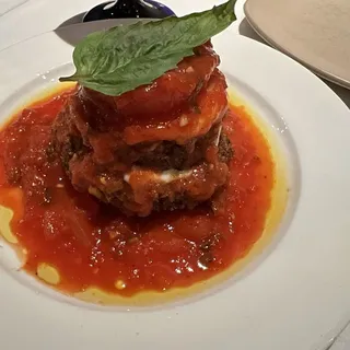 Eggplant Parmigiana Melanzane