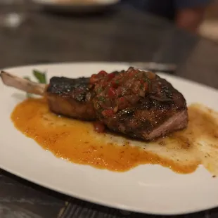 A perfect veal chop!!