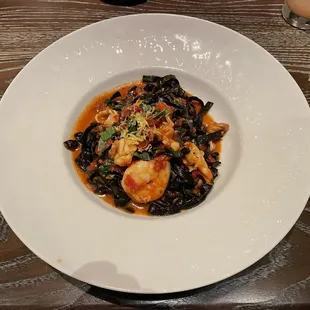 Squid Ink Fettuccine