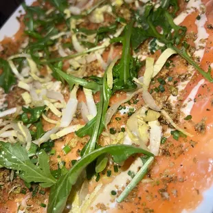 Salmon Carpaccio