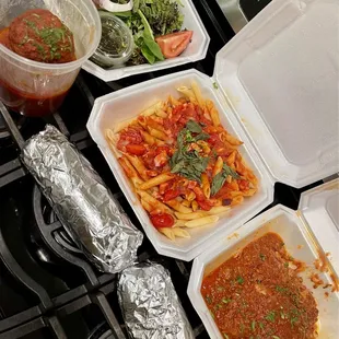 Got takeout and it was AMAZING! Penne pasta, lasagna, Mammoth meatballs, you should definitely eat here!  Super friendly staff too!