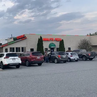 sushi and sashimi, outside