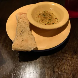The infamous bread and oil