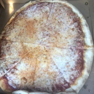 XL cheese pizza! Sooo good!