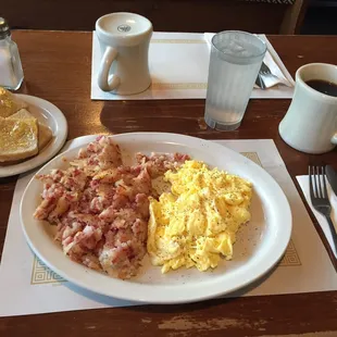 Corned Beef Hash and Eggs