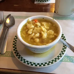 Chicken Dumpling Soup