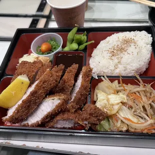 Chicken Katsu, bento box