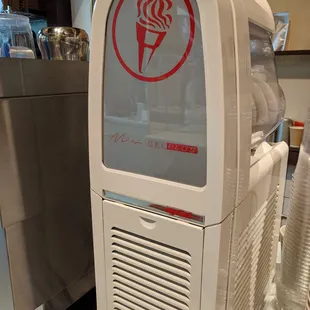 Frozen yogurt machine
