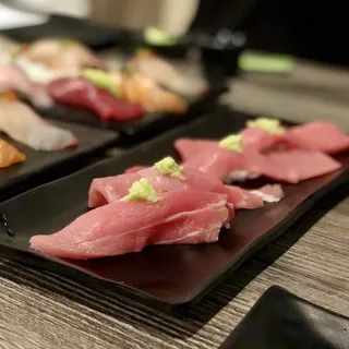 2 piece Blue Fin Toro Nigiri Sushi