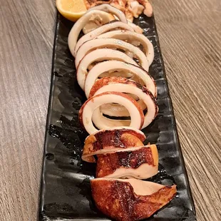 Grilled Whole Squid