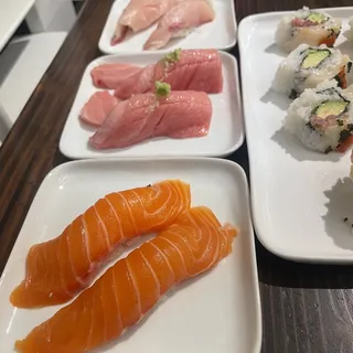 2 Piece Hamachi Nigiri Sushi