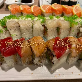 Red and White Roll