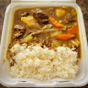 Beef curry
