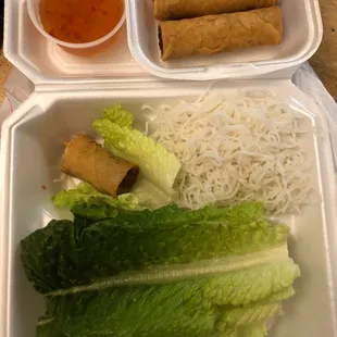 Tofu Spring Rolls