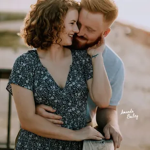 Crystal Beach Engagement Photographer