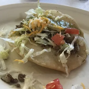 Puffy taco