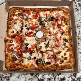 Supreme Sicilian Pizza