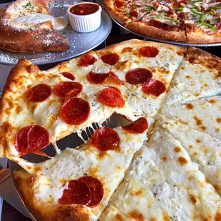 Can't decide? Have it all, it's ok to eat a pizza by yourself. We won't tell;).