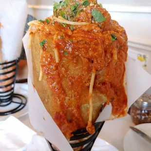 Spaghetti and Meatballs