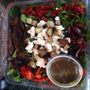 Spinach salad