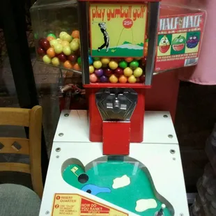 Gumball golf!