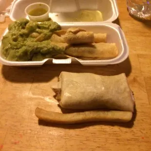 Ridiculous when your fry is bigger than your burrito!!!