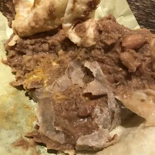 I ordered Bean RICE an extra Cheese Burrito.. An this is what I got, Horrible place Not recommended.