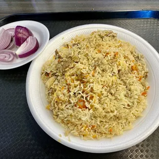 Special Chicken Biryani 7 out of 10 pretty good!