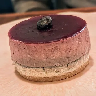 Blueberry cheesecake