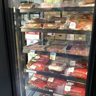 Various baloney's and meat tubes