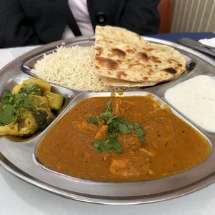 Lunch special Tikka Masala? Or Butter Chicken