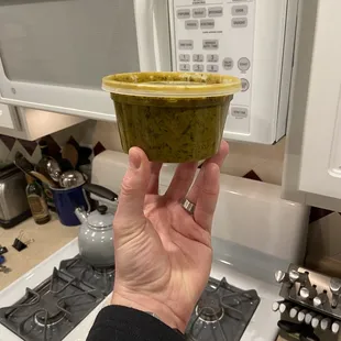 Itty bitty, snack-sized portion! For $19.00!