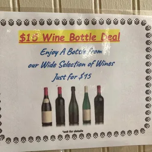 Wine deal