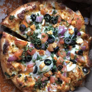 Mediterranean Pizza Round