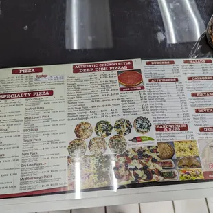 Menu (Mar 2024) - Prices are not updated