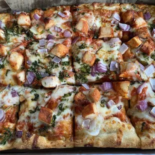 Tandoori pizza