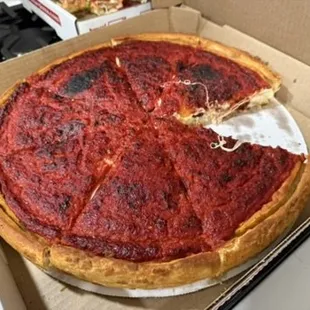 Large Pepperoni Deep Dish