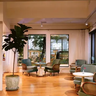 sushi and sashimi, interior