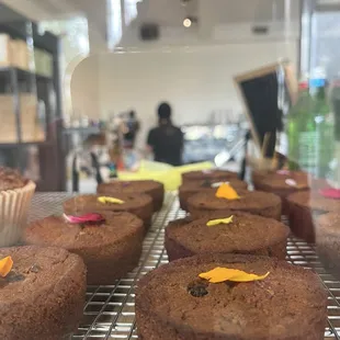 Blueberry sweet corn muffin