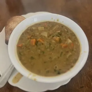 Coconut lentil curry- amazing