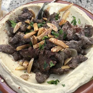 Hummus with Shawarma