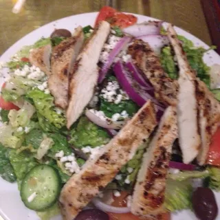 Greek Salad with Chicken